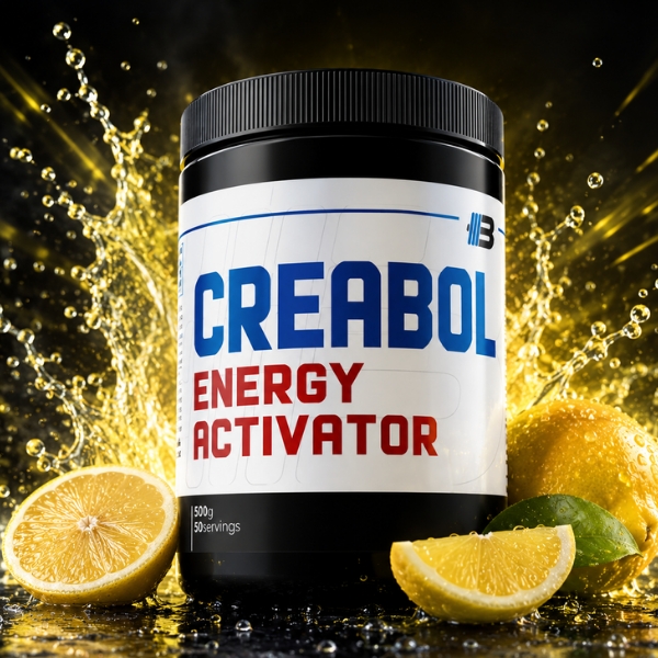 CREABOL 500g citrón – kreatín + arginín | Body Nutrition