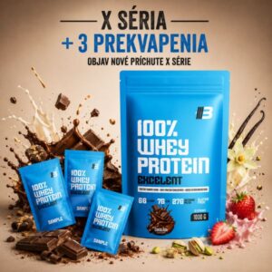 X SÉRIA EXCELENT – Objav nové príchute + 3× PREKVAPENIE