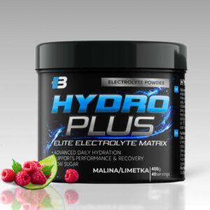 Hydro plus elektrolyty 400g malina-limetka | Body Nutrition