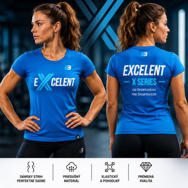 EXCELENT X SERIES – ŠPORTOVÉ TRIČKO dámske S – Obrázok 2