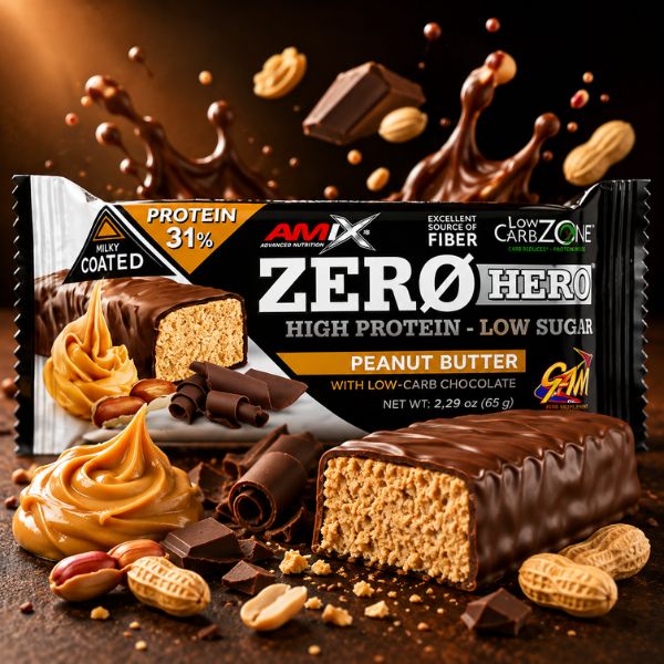Zero hero 31% protein bar 65 g