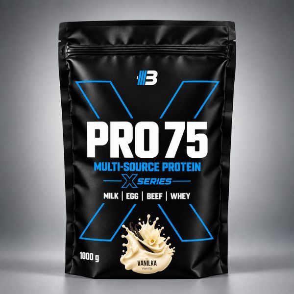 PRO 75 Multi-Source Protein – Vanilka | 1 kg – Obrázok 2